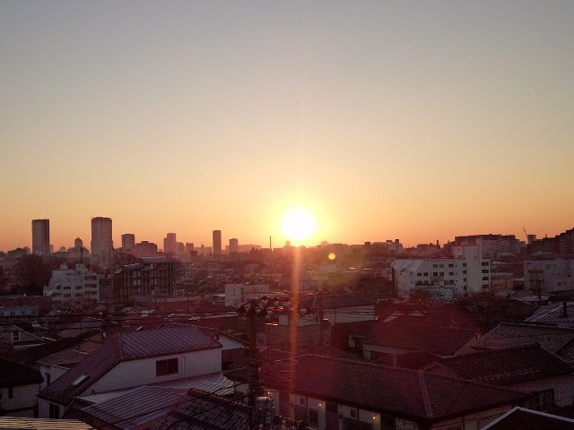 2014年 初日の出